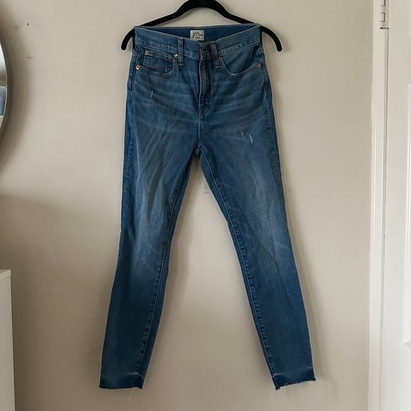 J Crew 10" highest-rise toothpick jeans Size 26 - Picture 2 of 8